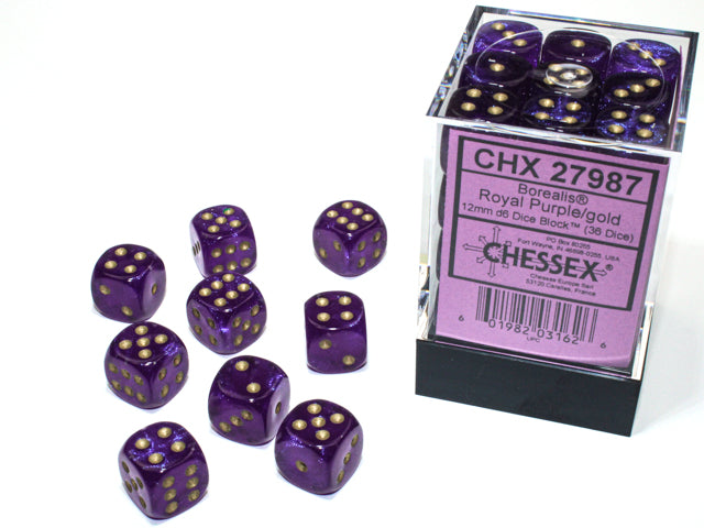 Chessex - Royal Purple/Gold