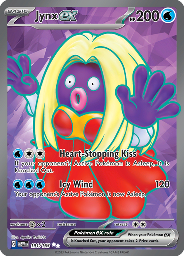 Jynx ex (191/165) [Scarlet & Violet 151]