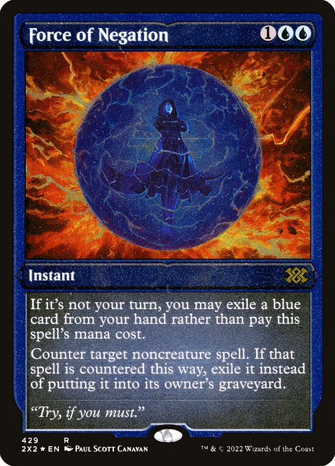 Force of Negation (429) (Etched) - NM