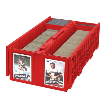 BCW - Collectible Card Storage 1600 Red