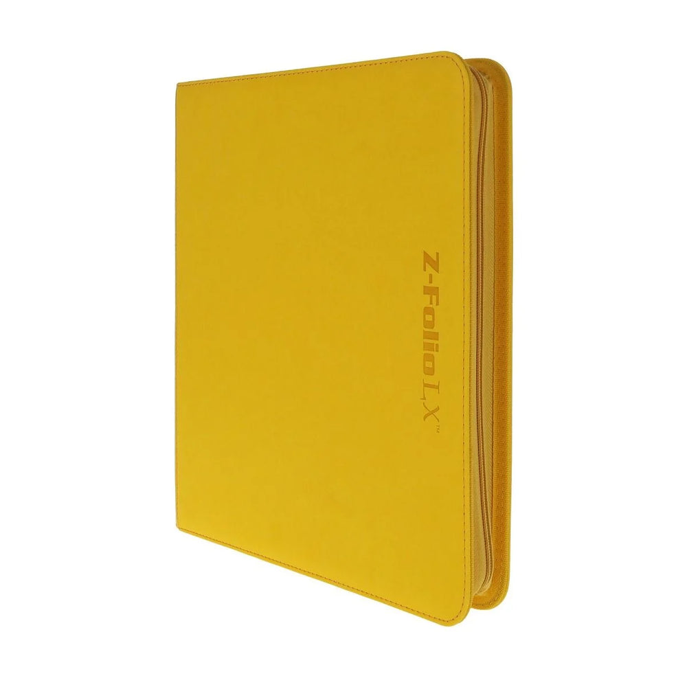 BCW 12 Pocket Yellow Z-Folio