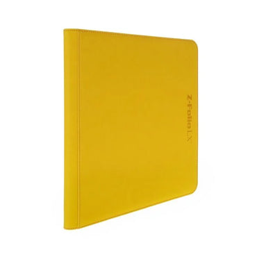 BCW 12 Pocket Yellow Z-Folio