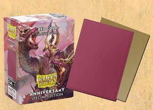 DS Sleeves - Red Gold Anniversary - Matte Dual