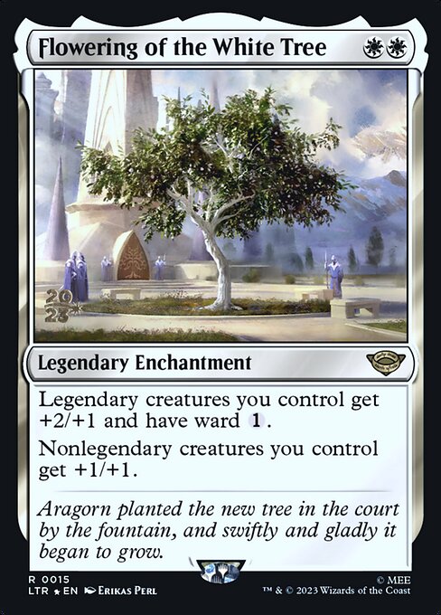 Flowering of the White Tree (15s) (Foil) - NM