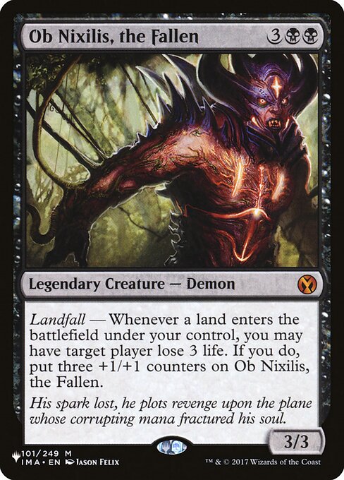 Ob Nixilis, the Fallen (730) - NM