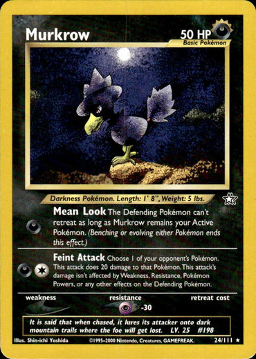 Murkrow (24/111) [Neo Genesis Unlimited]