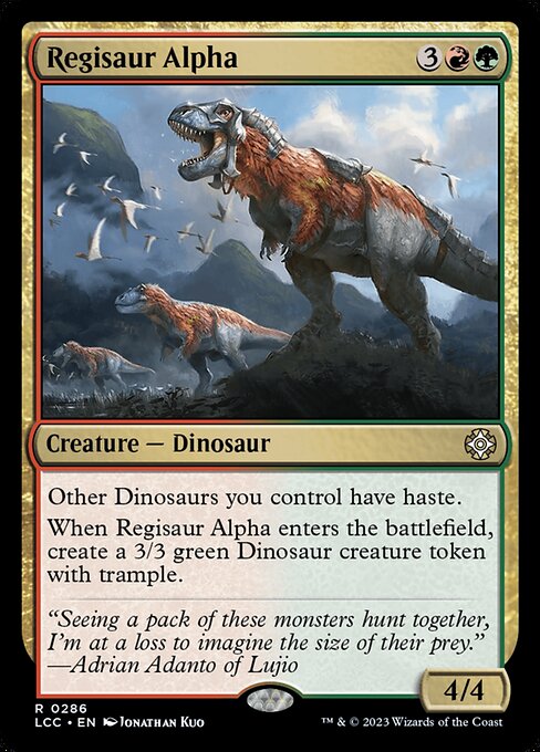 Regisaur Alpha (286) - NM