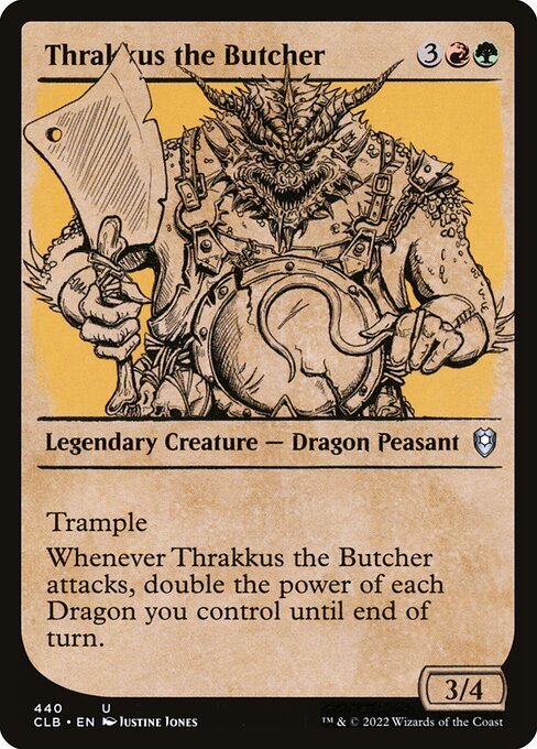 Thrakkus the Butcher (440) - SHOWCASE - NM