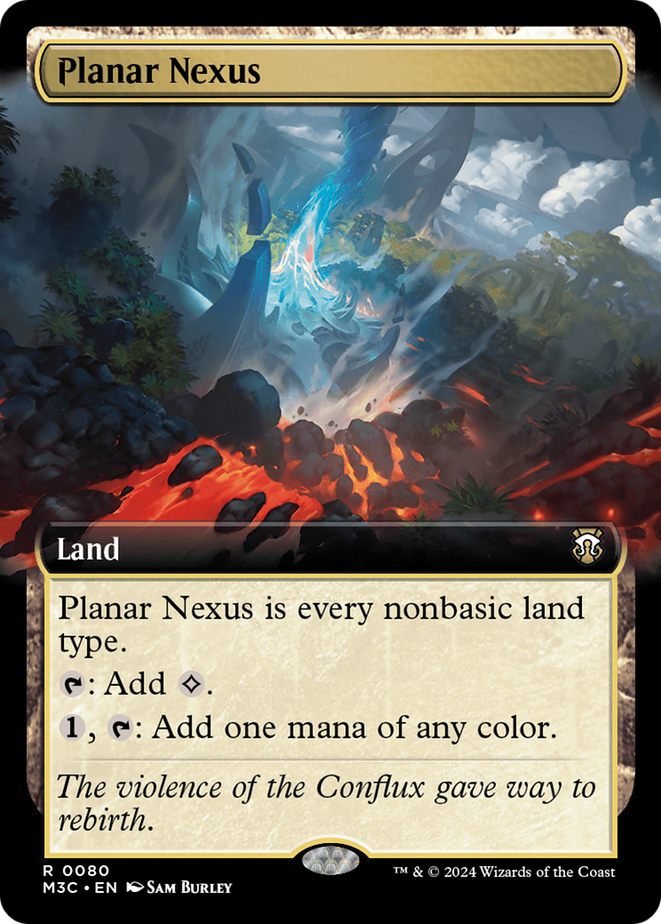 Planar Nexus (Extended Art) [Modern Horizons 3 Commander]