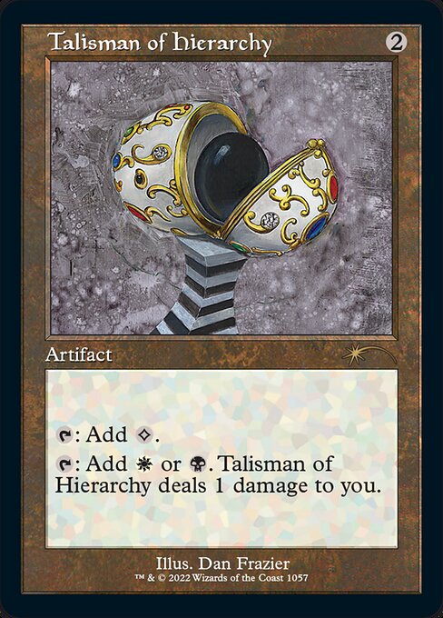 Talisman of Hierarchy (1057) (Etched) - NM