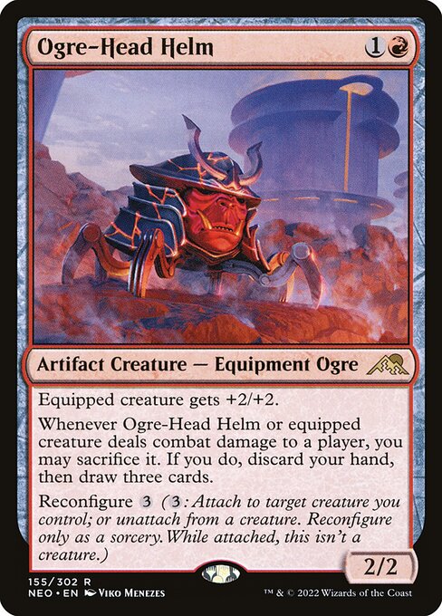 Ogre-Head Helm (155) - NM