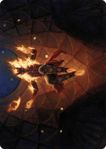 Yusri, Fortune's Flame Art Card [Modern Horizons 2 Art Series]