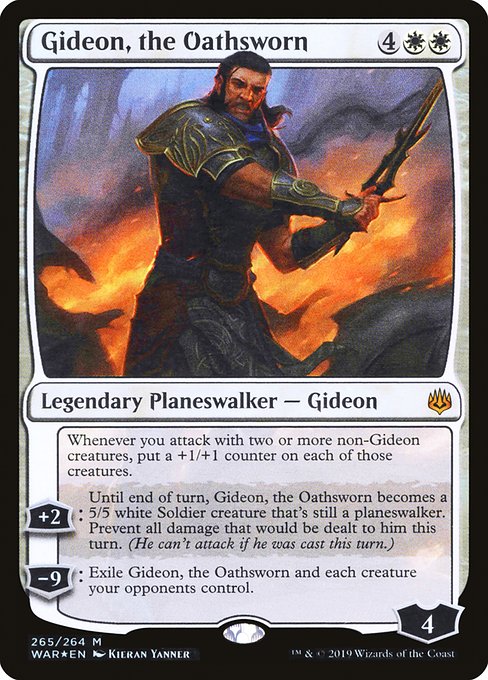 Gideon, the Oathsworn (265) (Foil) - NM