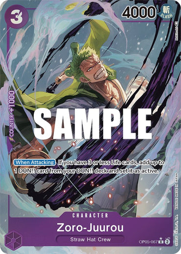 Zoro-Juurou (Alternate Art) [Awakening of the New Era]