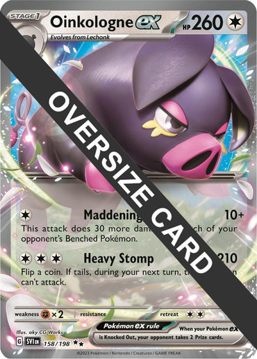 Oinkologne ex (158/198) (Jumbo Card) [Scarlet and Violet: Black Star Promos]