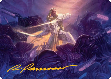 Syr Vondam, Sunstar Exemplar Art Card (Gold-Stamped Signature) [Edge of Eternities Art Series]