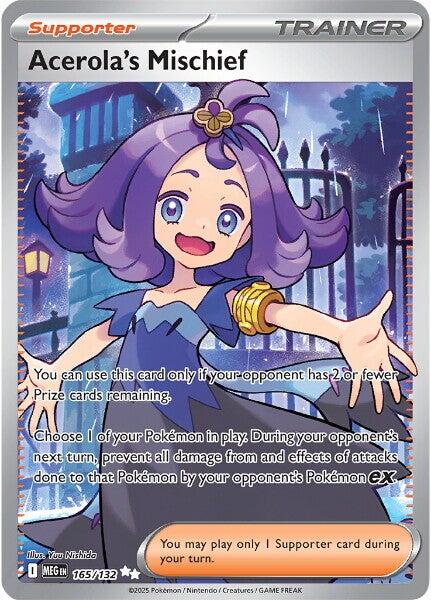 Acerola's Mischief (165/132) [Mega Evolution: Base Set]
