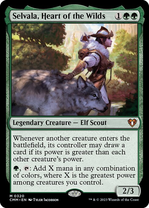 Selvala, Heart of the Wilds (320) - NM