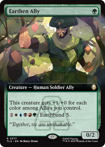 Earthen Ally (Extended Art) [Avatar: The Last Airbender]