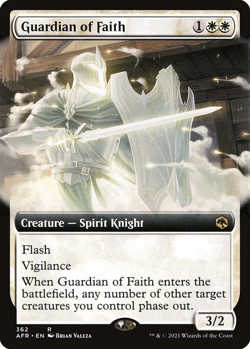 Guardian of Faith (362) - EXTENDED ART (Foil) - NM
