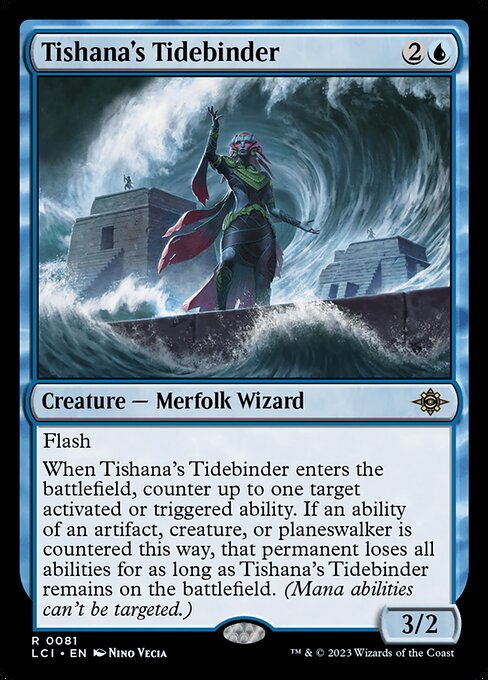 Tishana's Tidebinder (81) (Foil) - NM