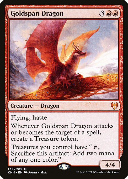 Goldspan Dragon (139) - NM