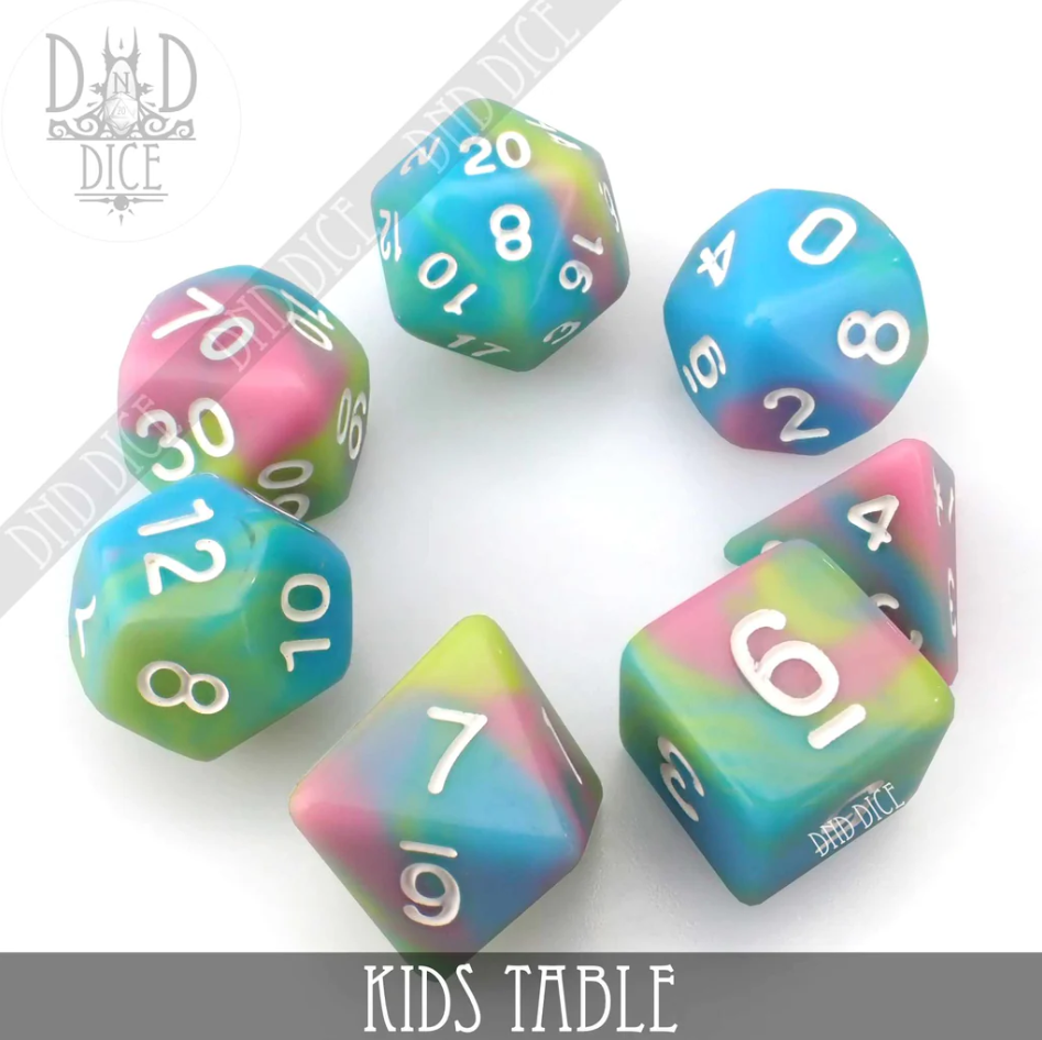 DNDICE - Kids Table