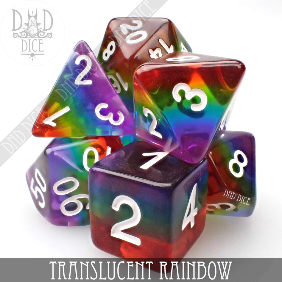 DNDICE - Translucent Rainbow