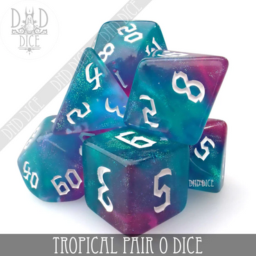 DNDICE - Tropical Pair O Dice