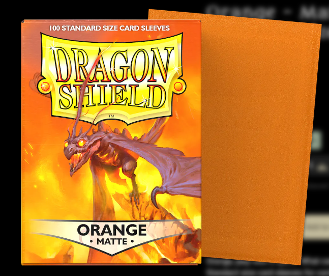 Dragonshield - Matte Orange