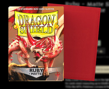 Dragonshield - Matte Ruby