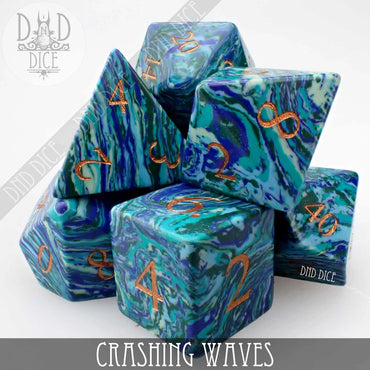 DNDICE - Crashing Waves Turquoise