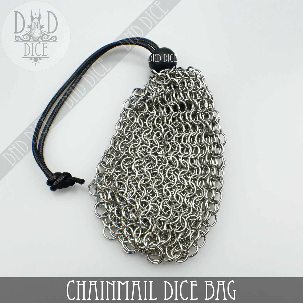 Chainmail Bag - DnD Dice