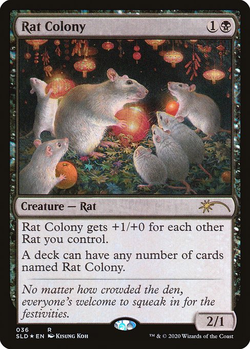 Rat Colony (36) (Foil) - NM