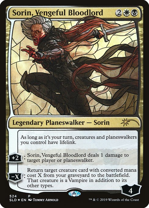 Sorin, Vengeful Bloodlord (524) (Foil) - NM