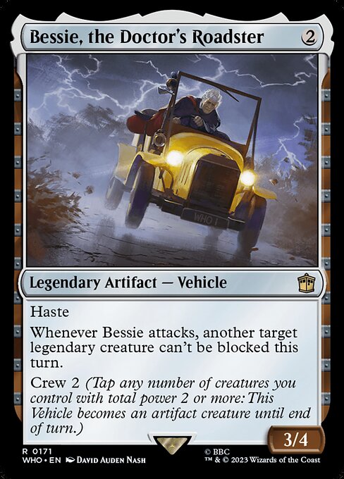 Bessie, the Doctor's Roadster (171) - NM