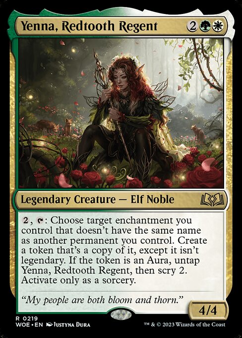 Yenna, Redtooth Regent (219) - NM