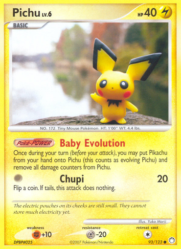 Pichu (93/123) [Diamond & Pearl: Mysterious Treasures]