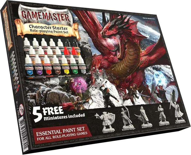 Army Painter - Gamemaster Character Starter Paint Set