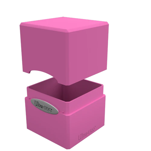 Satin Cube - Pink Deck Box